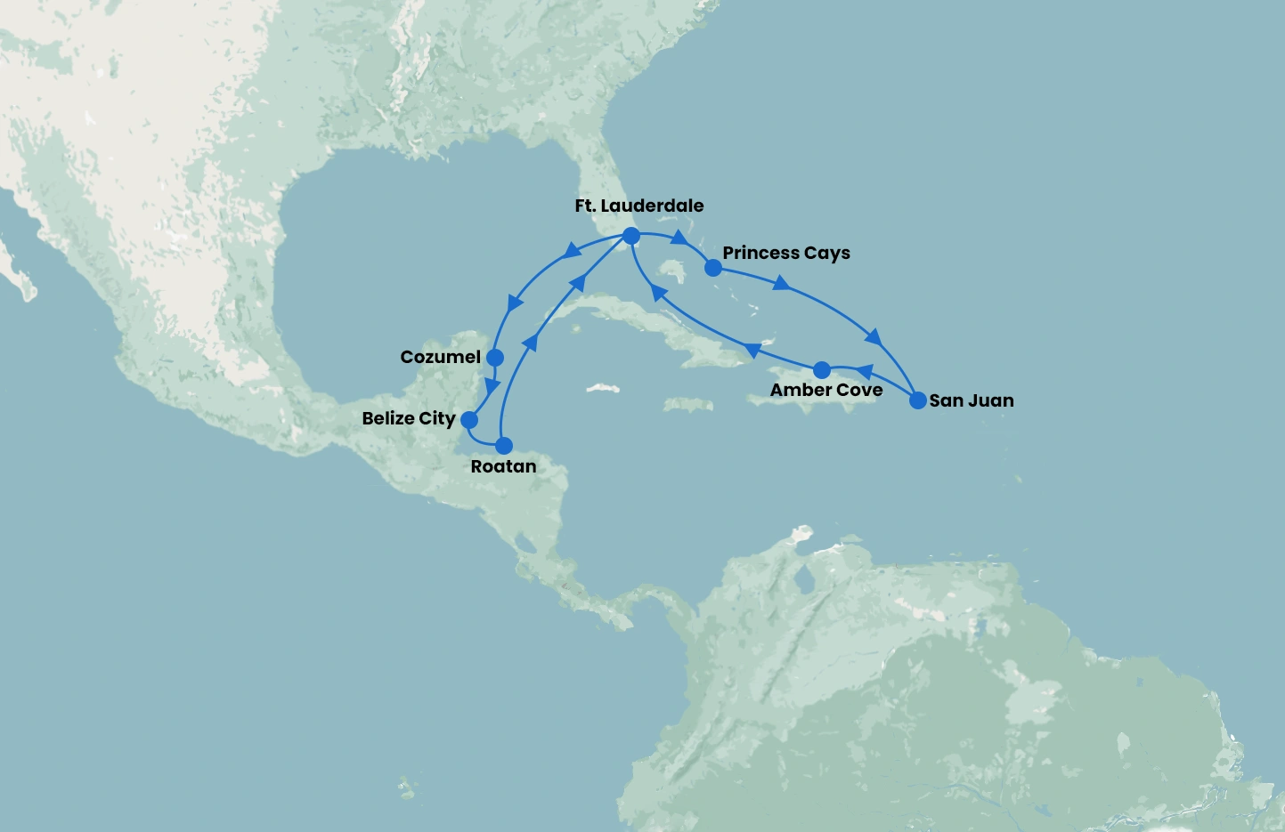Ultimate Caribbean Explorer with Sun Princess